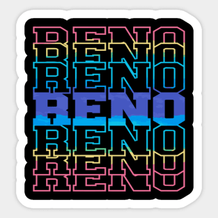 Reno Nevada Sticker